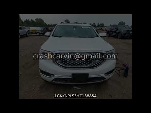 1GKKNPLS3HZ138854 - Gmc acadia den denali 2017