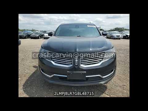 2LMPJ8LR7GBL48715 - Lincoln mkx reserve 2016