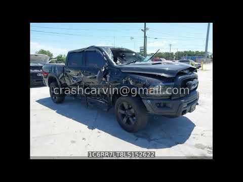 1C6RR7LT8LS152622 - Ram 1500 classic warlock 4x4 5'7 box 2020